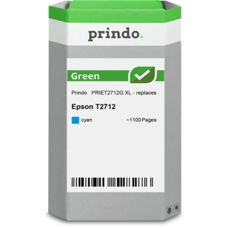 ORIGINAL Prindo Cartuccia d'inchiostro ciano PRIET2712G Green XL ~1100 Seiten