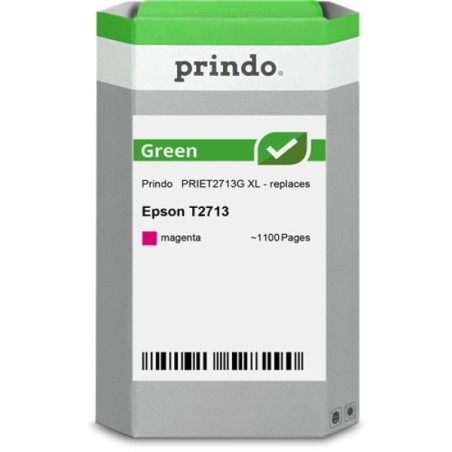 ORIGINAL Prindo Cartuccia d'inchiostro magenta PRIET2713G Green XL ~1100 Seiten