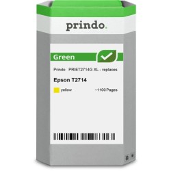 ORIGINAL Prindo Cartuccia d'inchiostro giallo PRIET2714G Green XL ~1100 Seiten