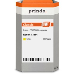 ORIGINAL Prindo Cartuccia d'inchiostro giallo PRIET3464 Classic ~300 Seiten 4,9ml