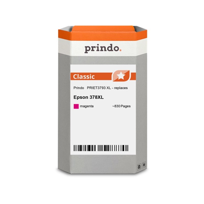 ORIGINAL Prindo Cartuccia d'inchiostro magenta PRIET3793 Classic XL ~830 Seiten