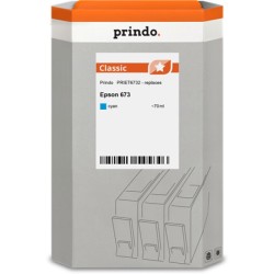 ORIGINAL Prindo Cartuccia d'inchiostro ciano PRIET6732 Classic 70ml