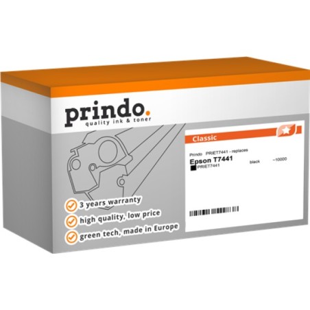 ORIGINAL Prindo Cartuccia d'inchiostro nero PRIET7441 Classic ~10000 Seiten