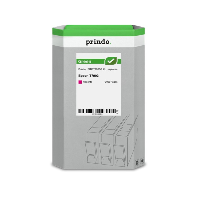 ORIGINAL Prindo Cartuccia d'inchiostro magenta PRIET7903G Green XL ~2000 Seiten