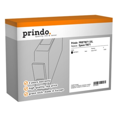 ORIGINAL Prindo Cartuccia d'inchiostro nero PRIET9071 Classic XXL ~10000 Seiten