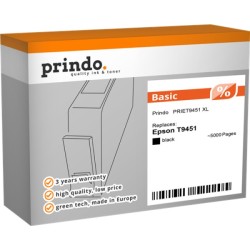 ORIGINAL Prindo Cartuccia d'inchiostro nero PRIET9451 Basic XL ~5000 Seiten