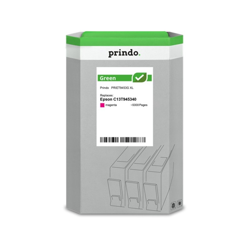ORIGINAL Prindo Cartuccia d'inchiostro magenta PRIET9453G Green XL ~5000 Seiten