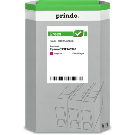 ORIGINAL Prindo Cartuccia d'inchiostro magenta PRIET9453G Green XL ~5000 Seiten