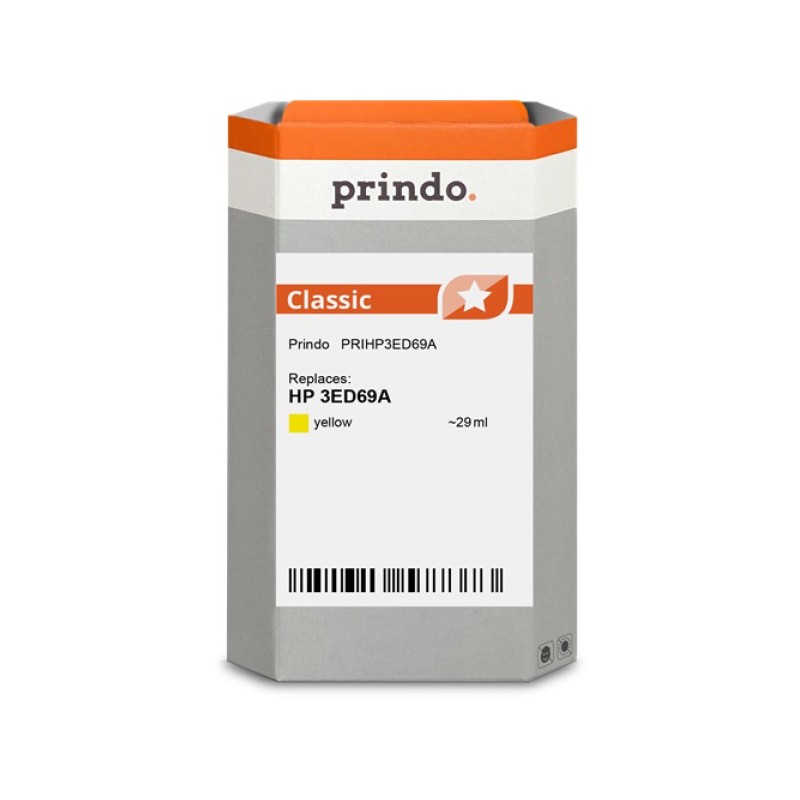 ORIGINAL Prindo Cartuccia d'inchiostro giallo PRIHP3ED69A Classic 29ml