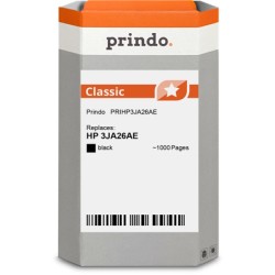 ORIGINAL Prindo Cartuccia d'inchiostro nero PRIHP3JA26AE Classic ~1000 Seiten