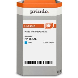 ORIGINAL Prindo Cartuccia d'inchiostro ciano PRIHP3JA27AE Classic XL ~1600 Seiten