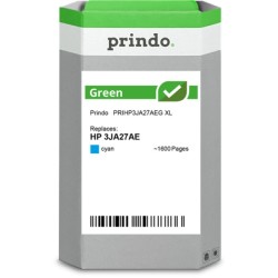 ORIGINAL Prindo Cartuccia d'inchiostro ciano PRIHP3JA27AEG Green XL ~1600 Seiten