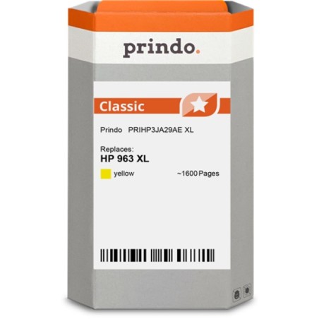 ORIGINAL Prindo Cartuccia d'inchiostro giallo PRIHP3JA29AE Classic XL ~1600 Seiten