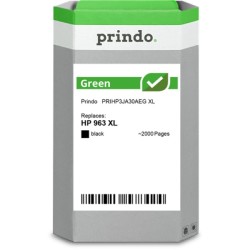 ORIGINAL Prindo Cartuccia d'inchiostro nero PRIHP3JA30AEG Green XL ~2000 Seiten