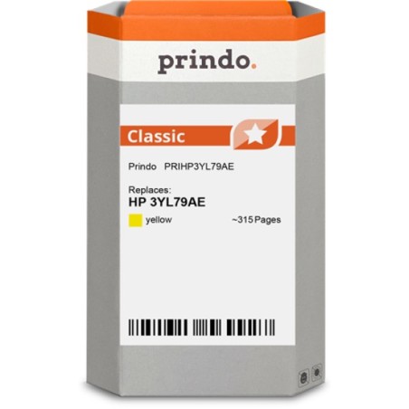 ORIGINAL Prindo Cartuccia d'inchiostro giallo PRIHP3YL79AE Classic ~315 Seiten