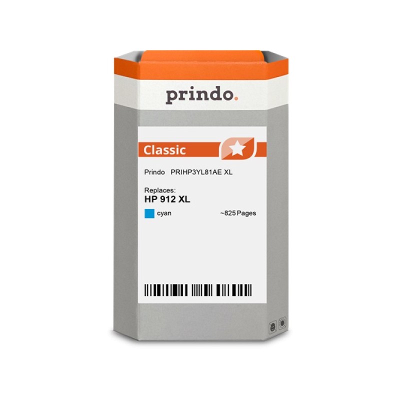 ORIGINAL Prindo Cartuccia d'inchiostro ciano PRIHP3YL81AE Classic XL ~825 Seiten