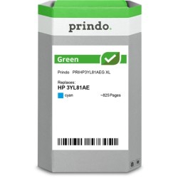 ORIGINAL Prindo Cartuccia d'inchiostro ciano PRIHP3YL81AEG Green XL ~825 Seiten