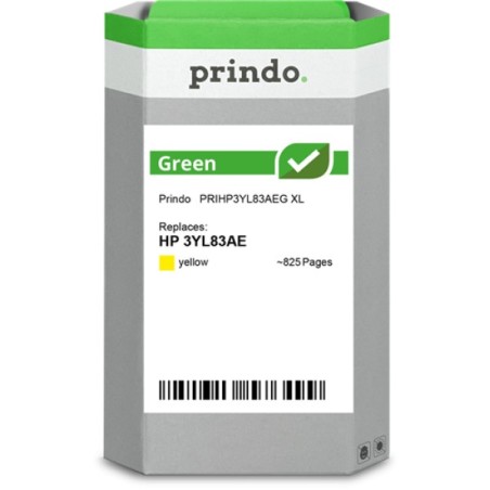 ORIGINAL Prindo Cartuccia d'inchiostro giallo PRIHP3YL83AEG Green XL ~825 Seiten