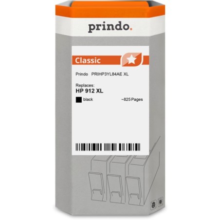 ORIGINAL Prindo Cartuccia d'inchiostro nero PRIHP3YL84AE Classic XL ~825 Seiten