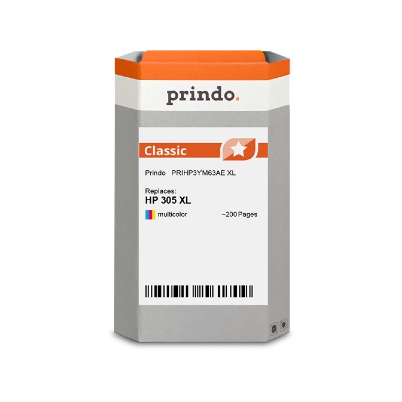 ORIGINAL Prindo Cartuccia d'inchiostro differenti colori PRIHP3YM63AE Classic XL ~200 Seiten
