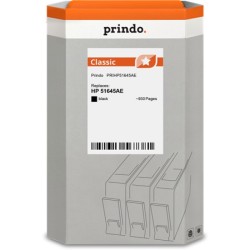 ORIGINAL Prindo Cartuccia d'inchiostro nero PRIHP51645AE Classic ~930 Seiten alternativa per HP 51645AE (45)
