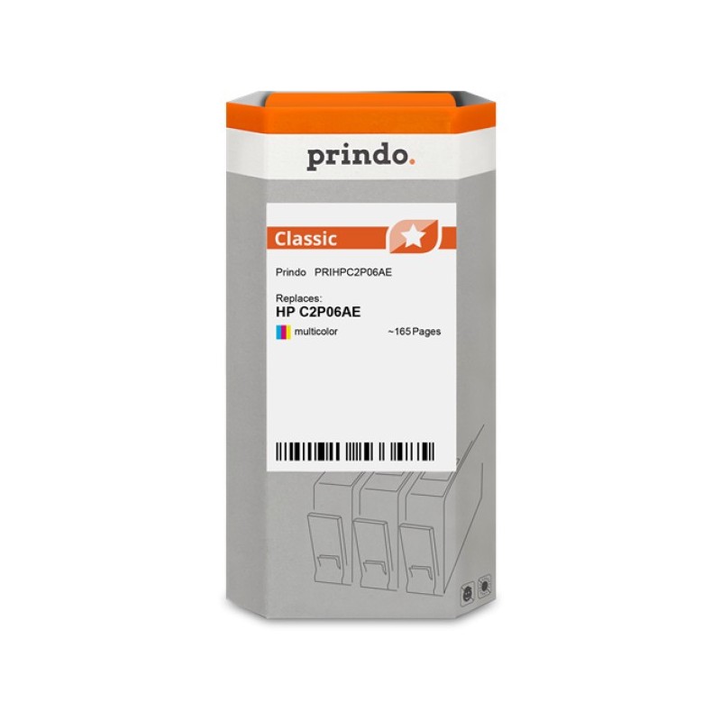ORIGINAL Prindo Cartuccia d'inchiostro differenti colori PRIHPC2P06AE Classic ~165 Seiten