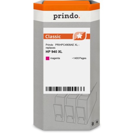 ORIGINAL Prindo Cartuccia d'inchiostro magenta PRIHPC4908AE Classic XL ~1400 Seiten
