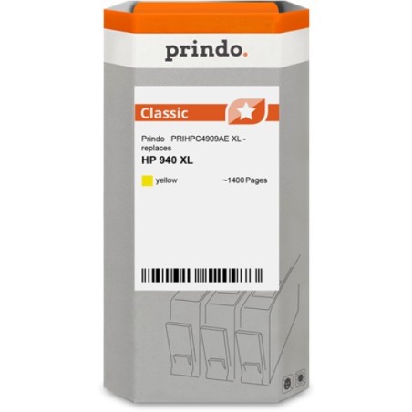 ORIGINAL Prindo Cartuccia d'inchiostro giallo PRIHPC4909AE Classic XL ~1400 Seiten
