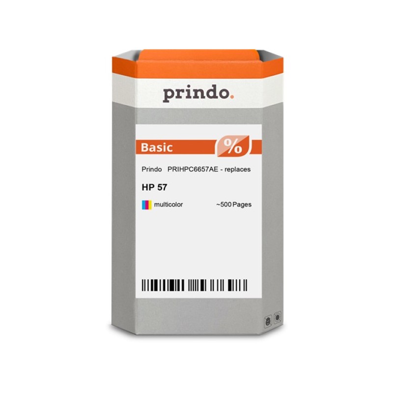 ORIGINAL Prindo Cartuccia d'inchiostro differenti colori PRIHPC6657AE Basic ~500 Seiten Prindo BASIC: L'alternativa economica pe