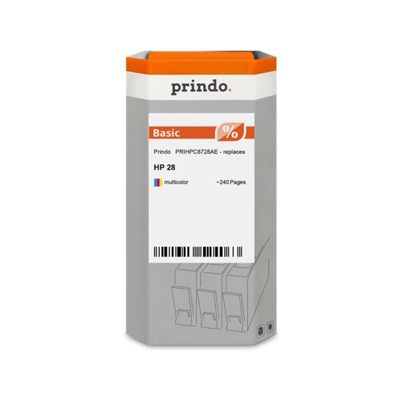 ORIGINAL Prindo Cartuccia d'inchiostro differenti colori PRIHPC8728AE Basic ~240 Seiten