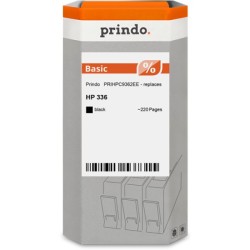 ORIGINAL Prindo Cartuccia d'inchiostro nero PRIHPC9362EE Basic ~220 Seiten alternativa per HP C9362EE (336)