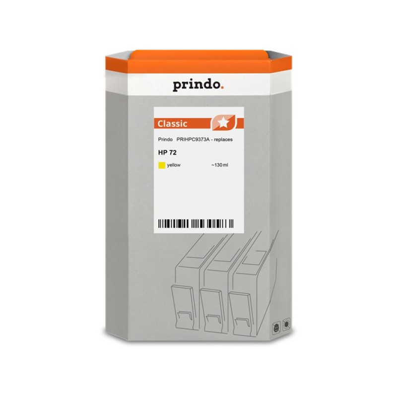 ORIGINAL Prindo Cartuccia d'inchiostro giallo PRIHPC9373A Classic 130ml