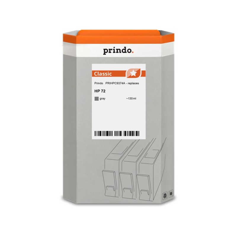 ORIGINAL Prindo Cartuccia d'inchiostro Grigio PRIHPC9374A Classic 130ml