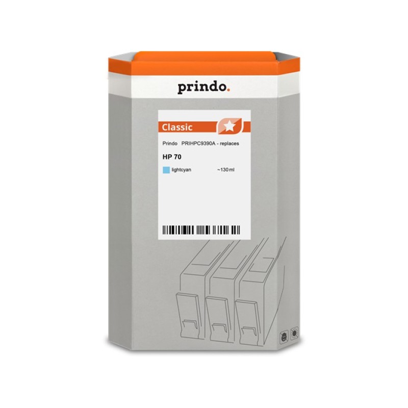 ORIGINAL Prindo Cartuccia d'inchiostro ciano (chiaro) PRIHPC9390A Classic 130ml