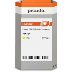 ORIGINAL Prindo Cartuccia d'inchiostro giallo PRIHPCB320EE Classic ~300 Seiten compatibile per HP CB320EE (364)