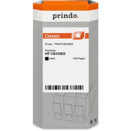 ORIGINAL Prindo Cartuccia d'inchiostro nero PRIHPCB335EE Classic ~200 Seiten Prindo BASIC: L'alternativa economica per HP CB335E