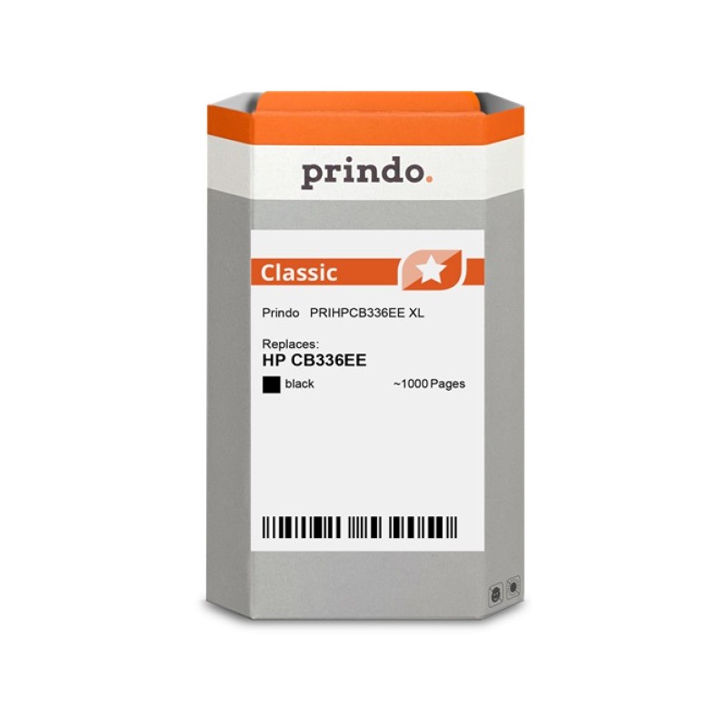 ORIGINAL Prindo Cartuccia d'inchiostro nero PRIHPCB336EE Classic XL ~1000 Seiten Prindo Classic: l'alternativa premium, piena fu