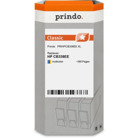 ORIGINAL Prindo Cartuccia d'inchiostro differenti colori PRIHPCB338EE Classic XL ~580 Seiten Prindo BASIC: L'alternativa economi