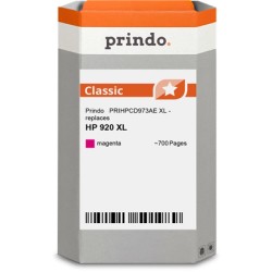 ORIGINAL Prindo Cartuccia d'inchiostro magenta PRIHPCD973AE Classic XL ~700 Seiten alternativa per HP CD973AE (920 XL)