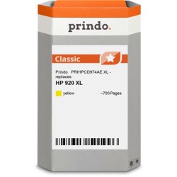 ORIGINAL Prindo Cartuccia d'inchiostro giallo PRIHPCD974AE Classic XL ~700 Seiten kompatibel mit HP CD974AE (920 XL)
