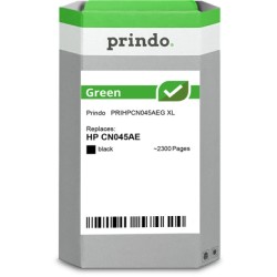 ORIGINAL Prindo Cartuccia d'inchiostro nero PRIHPCN045AEG Green XL ~2300 Seiten Prindo GREEN: riciclata ed elaborata, di alta qu
