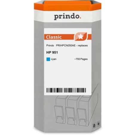 ORIGINAL Prindo Cartuccia d'inchiostro ciano PRIHPCN050AE Classic ~700 Seiten