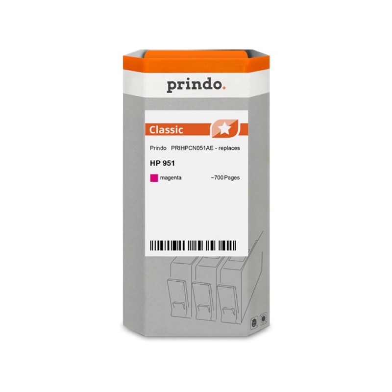 ORIGINAL Prindo Cartuccia d'inchiostro magenta PRIHPCN051AE Classic ~700 Seiten