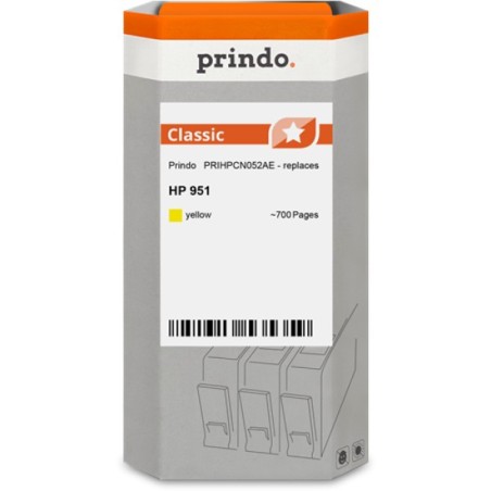 ORIGINAL Prindo Cartuccia d'inchiostro giallo PRIHPCN052AE Classic ~700 Seiten