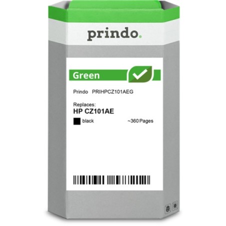 ORIGINAL Prindo Cartuccia d'inchiostro nero PRIHPCZ101AEG Green ~360 Seiten