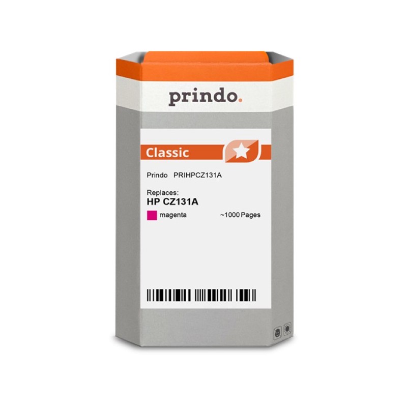 ORIGINAL Prindo Cartuccia d'inchiostro magenta PRIHPCZ131A Classic 29ml