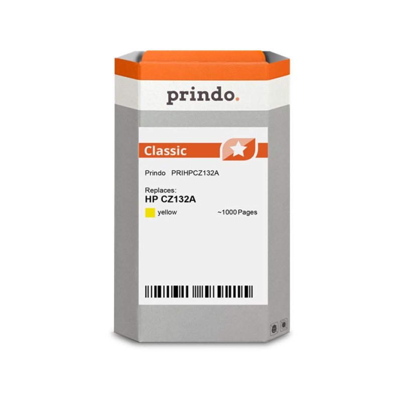 ORIGINAL Prindo Cartuccia d'inchiostro giallo PRIHPCZ132A Classic 29ml