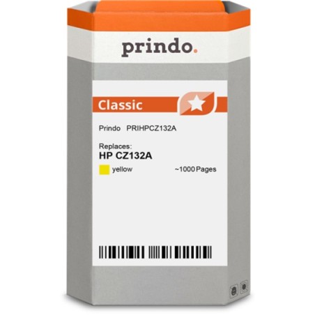 ORIGINAL Prindo Cartuccia d'inchiostro giallo PRIHPCZ132A Classic 29ml