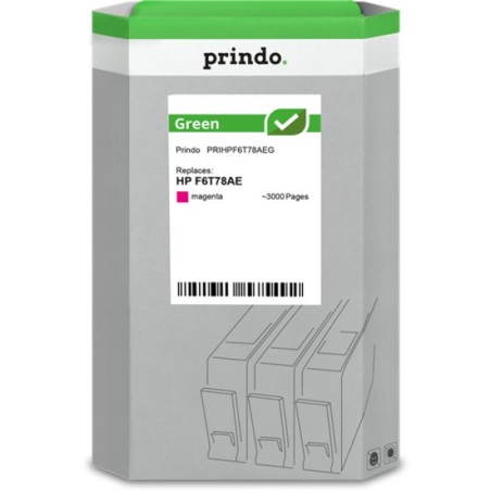 ORIGINAL Prindo Cartuccia d'inchiostro magenta PRIHPF6T78AEG Green ~3000 Seiten