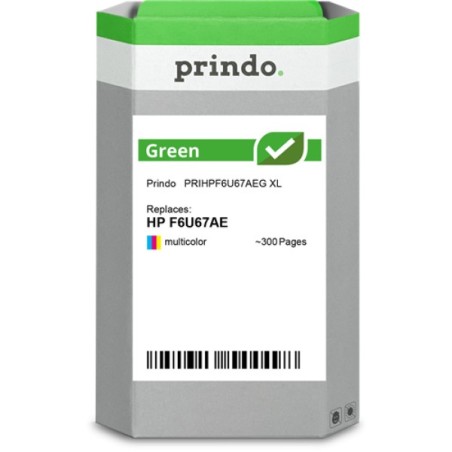 ORIGINAL Prindo Cartuccia d'inchiostro differenti colori PRIHPF6U67AEG Green XL ~330 Seiten